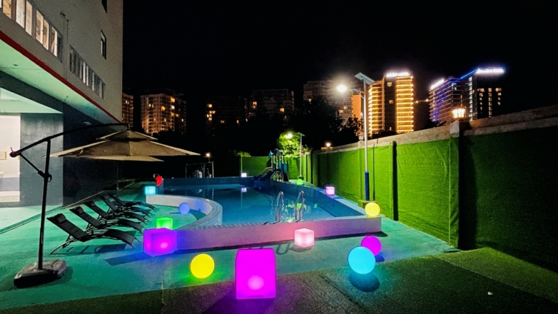 フィリピン留学 Cebu21 - B`CEBU-Swimming pool-3